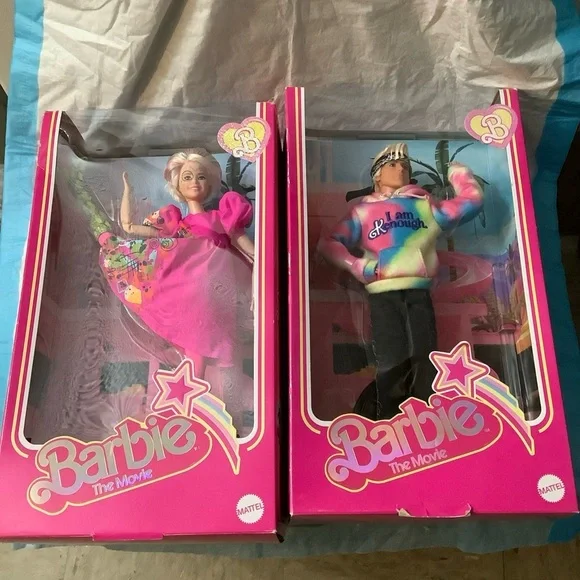 Barbie The Movie WEIRD BARBIE Doll HYB84 & I Am Kenough JBH60 Both NEW In Box - Picture 1 of 10